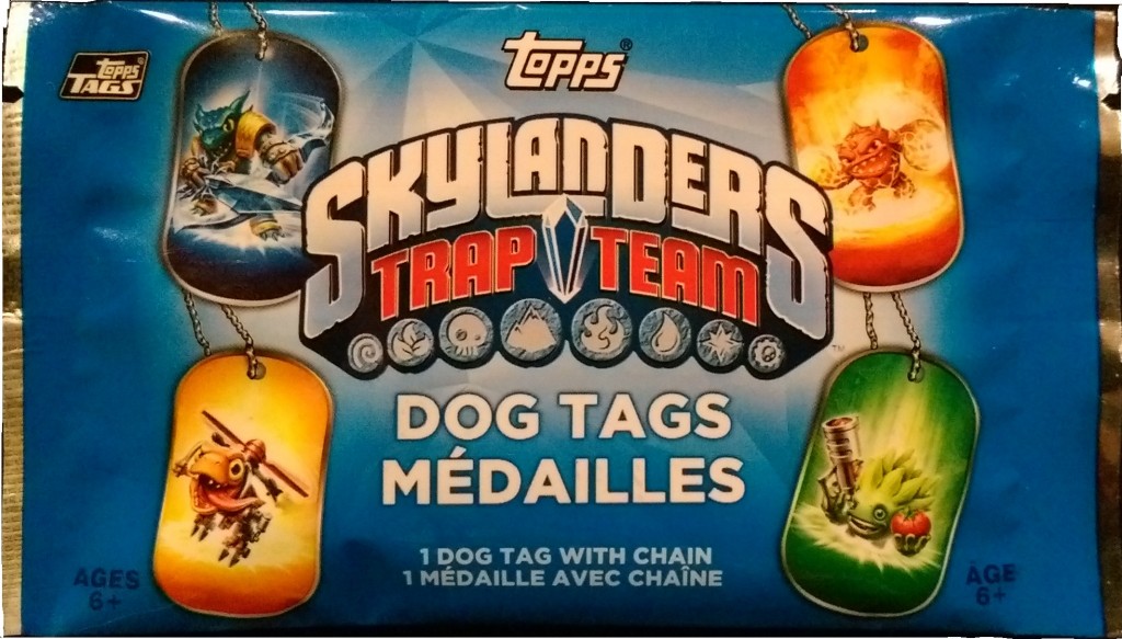 Trap Team Dog Tags Unwrapping