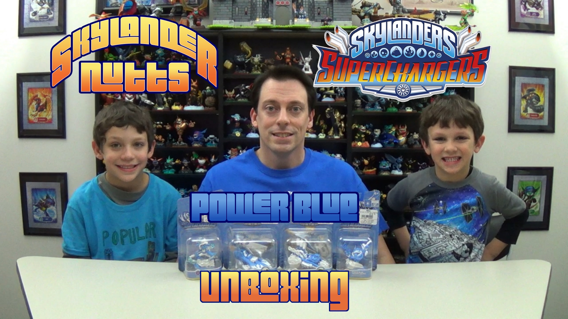 Skylanders SuperChargers Power Blue Unboxing