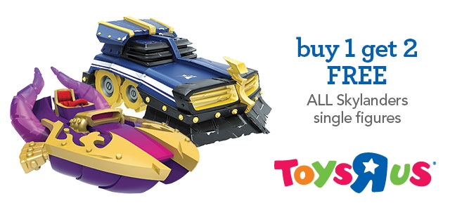 Buy One Skylander Get Two Free at ToysRUs.com