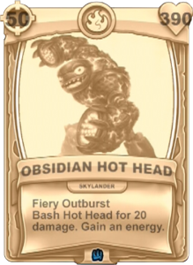 Battlecast 27 Obsidian Hot Head 