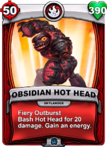 Obsidian Hot Head