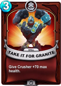 Take it For Granite