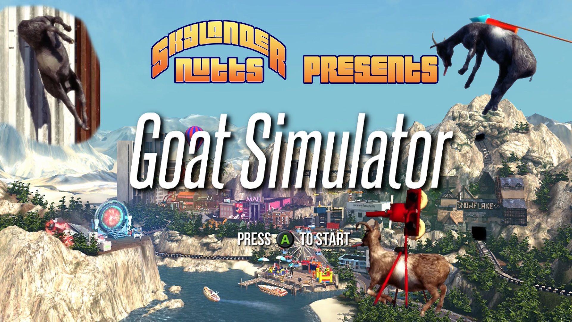 SkylanderNutts Presents Goat Simulator