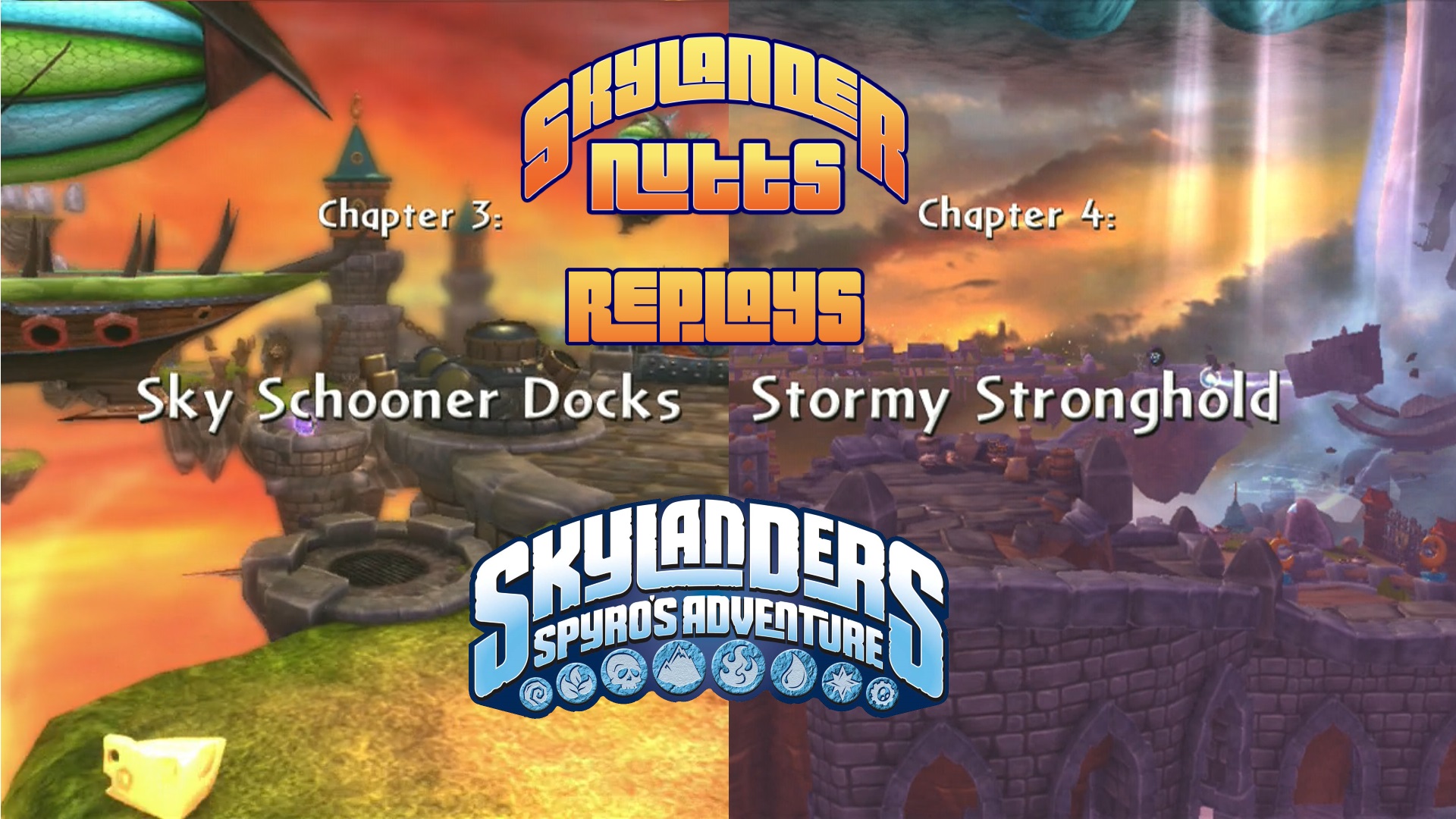 SkylanderNutts Replays Spyros Adventure (Ch 3-4)