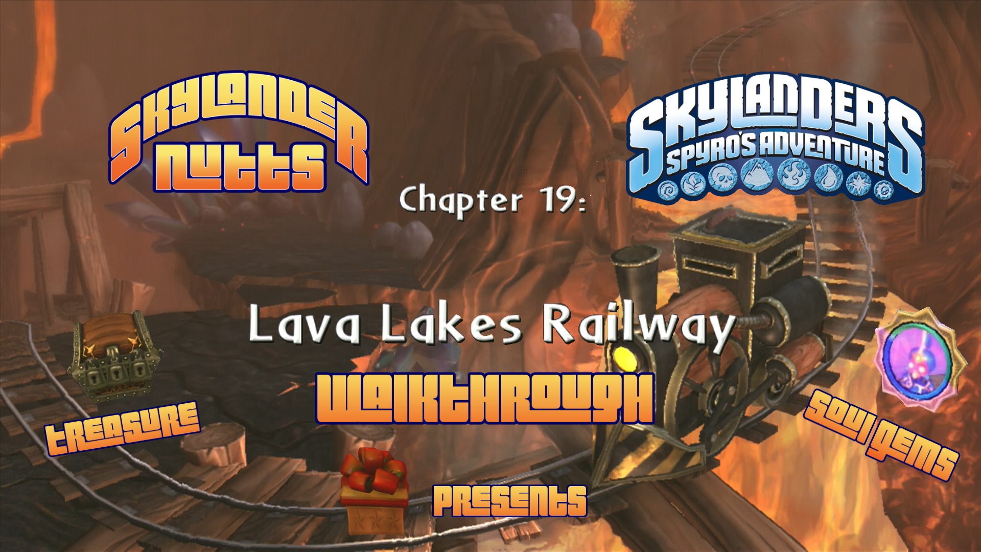 Spyros Adventure Walkthrough (Ch 19 - Lava Lakes Railway)