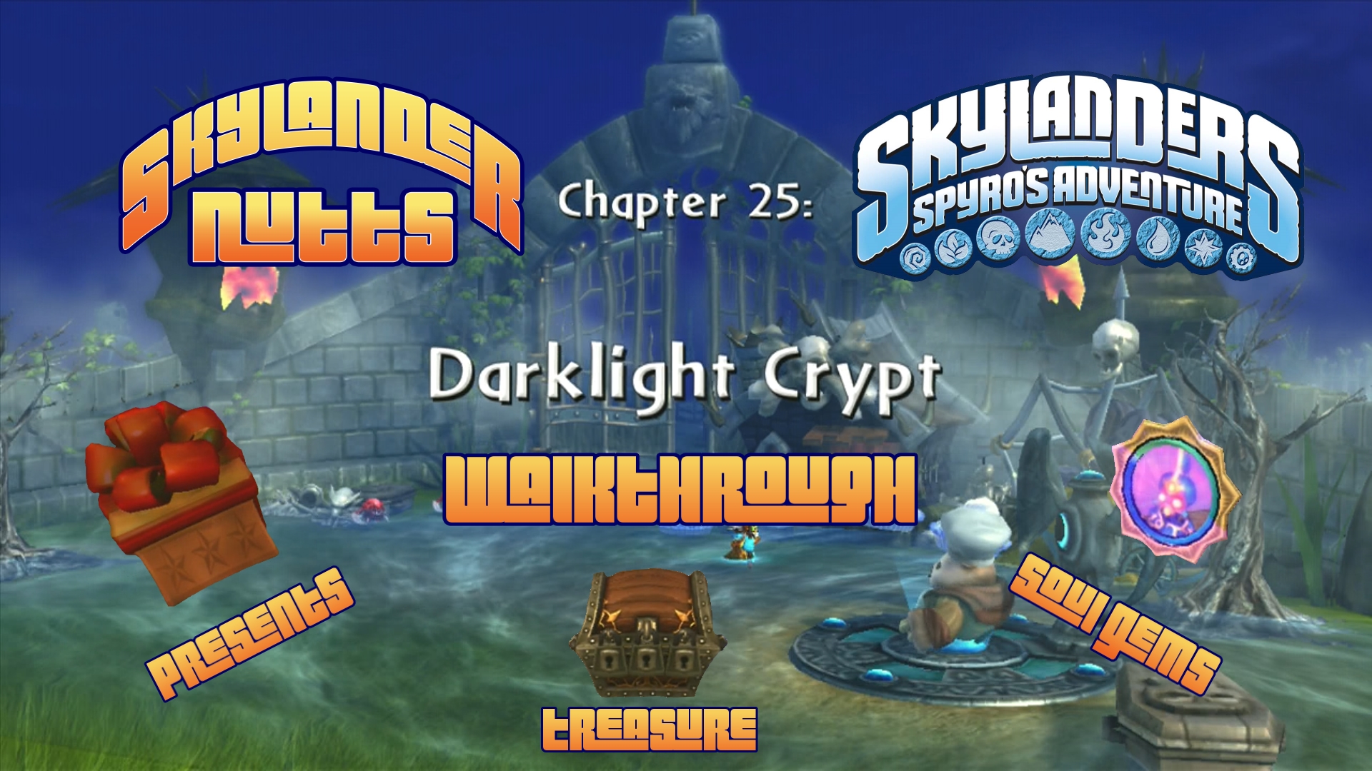Spyros Adventure Walkthrough (Ch 25 - Darklight Crypt)