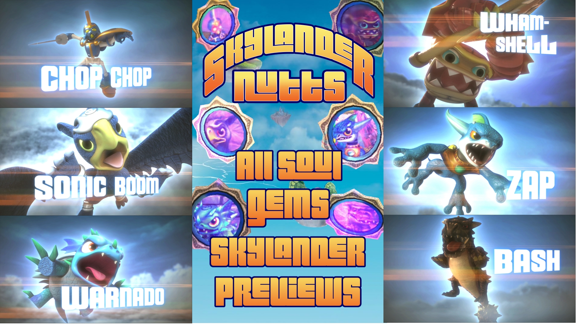 Spyros Adventure - All Soul Gems Skylander Previews