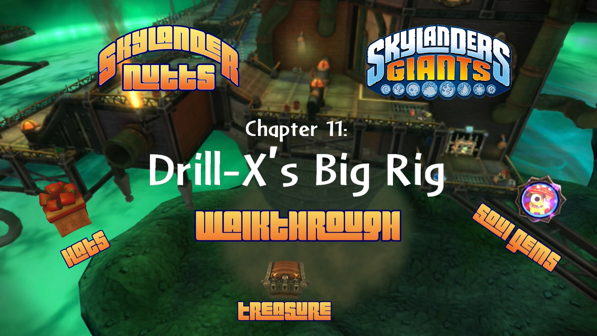 Giants Walkthrough (Ch 11 - Drill-X's Big Rig)