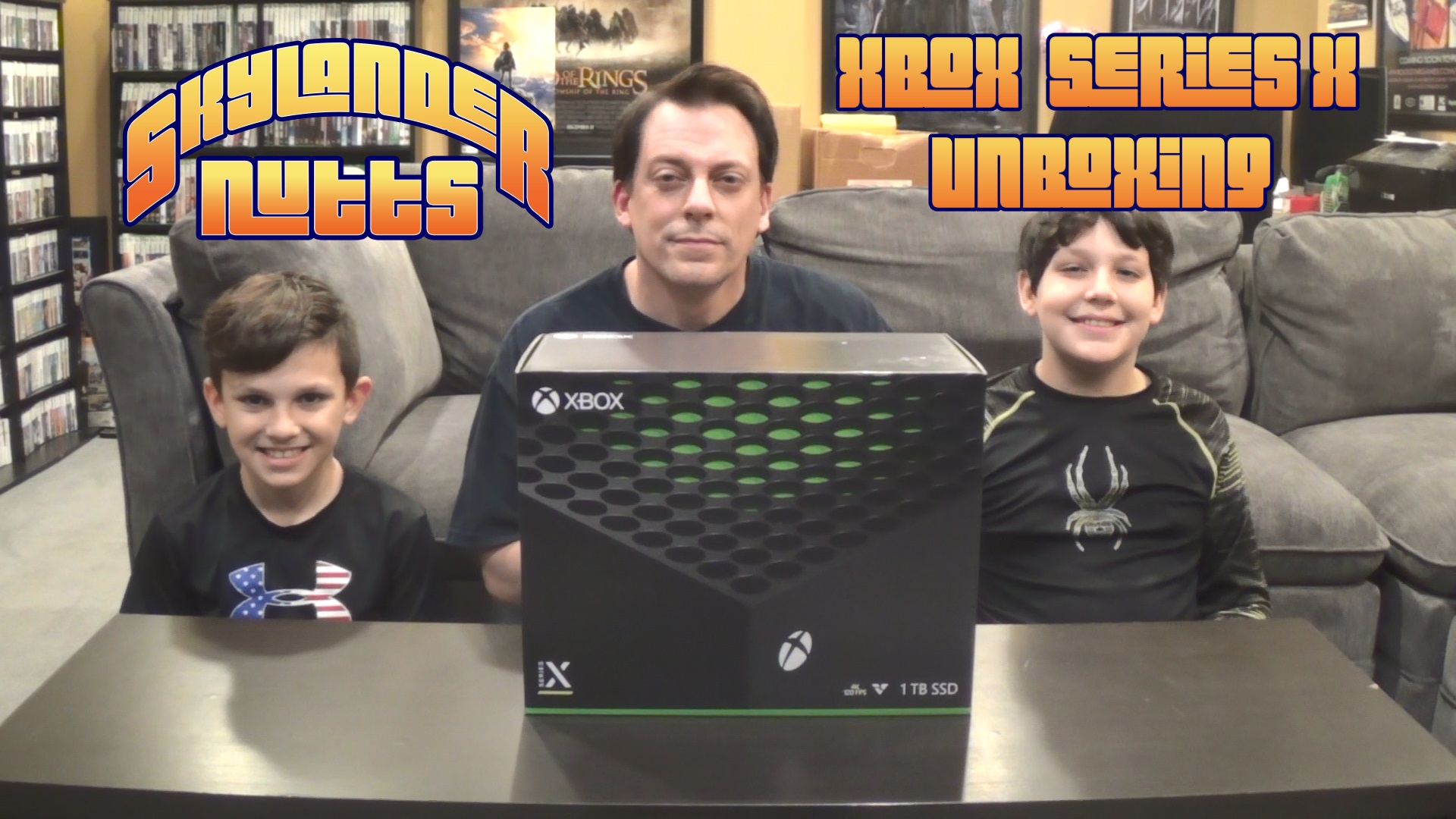 Video: First reaction to unboxing the Xbox Series X